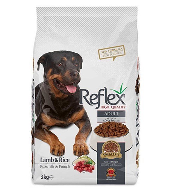 Reflex Kuzu Etli Yetişkin Köpek Maması 3 Kg