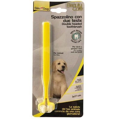 imdog İki Başlı Köpek Diş Fırçası 17 x 3 Cm