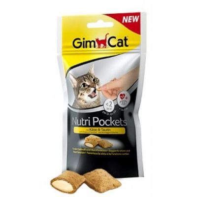 Gimcat Nutripockets Kedi Ödülü Peynir Taurin 60 Gr