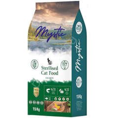 Mystic Sterilised Düşük Tahıllı Somonlu Kısırlaştırılmış Kedi Maması 15 Kg