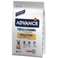 Advance Mini Sensitive Somonlu Küçük Irk Köpek Maması 7,5 Kg