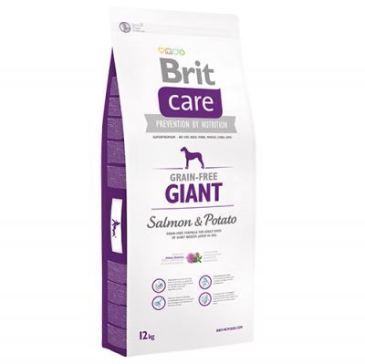 Brit Care Giant Somonlu İri Irk Tahılsız Yetişkin Köpek Maması 12 Kg