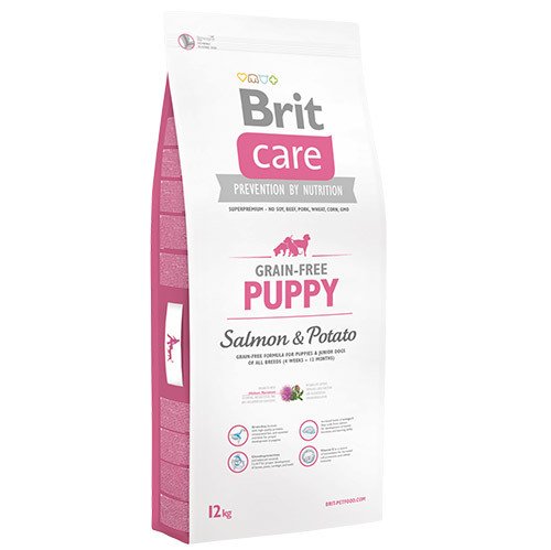 Brit Care Puppy Somonlu Yavru Tahılsız Köpek Maması 12