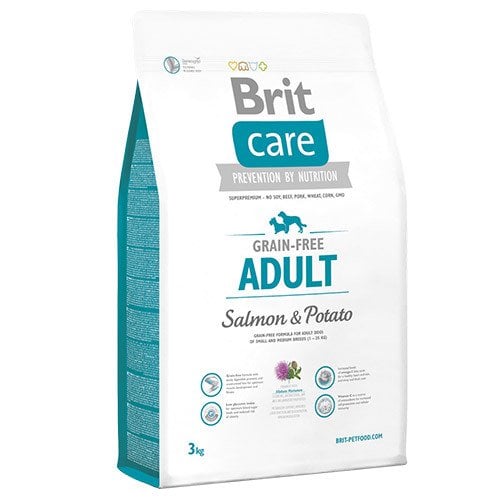 Brit Care Somonlu ve Patatesli Tahılsız Köpek Maması 3 Kg