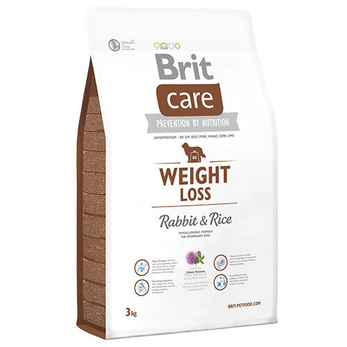 Brit Care Weight Loss Tavşanlı Köpek Maması 3 Kg