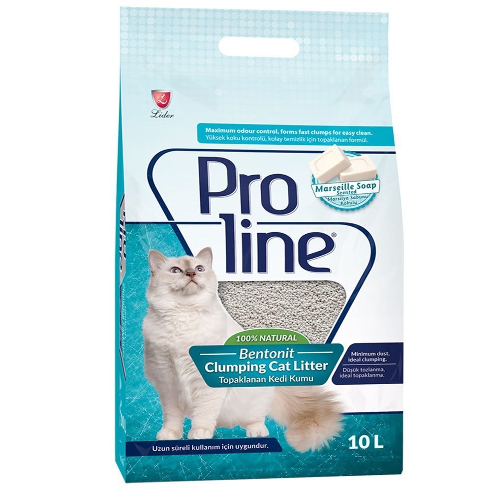 Pro Line Marsilya Sabunlu Kedi Kumu 10 Lt