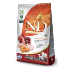 ND Tahılsız Balkabaklı Tavuk Medium Maxi Köpek Maması 12 Kg