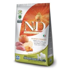 ND Tahılsız Balkabaklı Yaban Domuzu Medium Maxi Köpek Maması 2,5 Kg