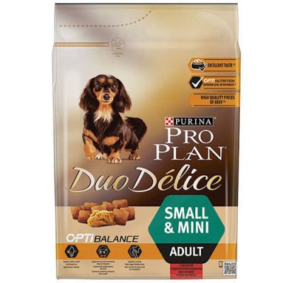 Pro Plan Duo Delice Biftekli Small Küçük Irk Köpek Maması 2,5 Kg