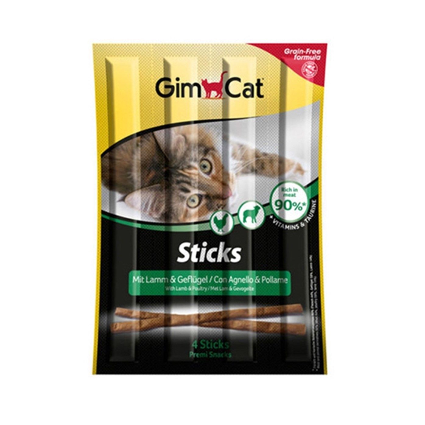 GimCat Sticks Kuzu Etli 4x5GR.