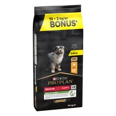 Pro Plan Tavuklu Orta Irk Yavru Köpek Maması 12 + 2 Kg