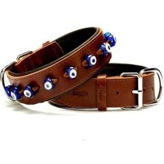 Doggie SBT2523M Brown Boyun Tasması