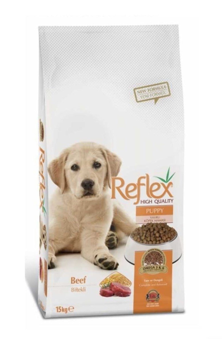 Reflex Puppy Biftekli Yavru Köpek Maması 15 Kg