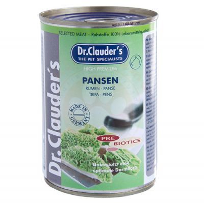 Dr. Clauders İşkembe Prebiyotik Köpek Konservesi 400 Gr