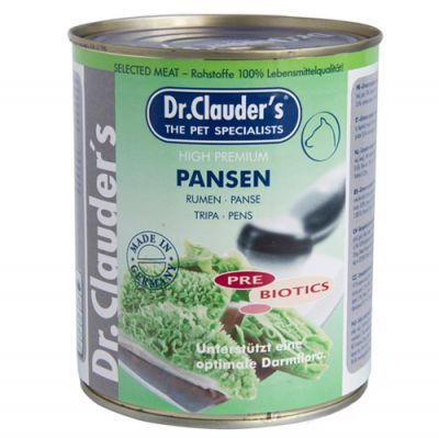 Dr. Clauders İşkembe Prebiyotik Köpek Konservesi 800 Gr