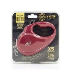 Doggie Otomatik Köpek Tasması Master XS 12 Kg 3M Kırmızı