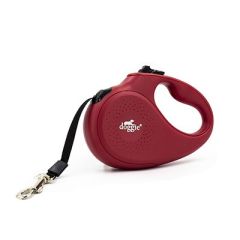 Doggie Otomatik Köpek Tasması Master XS 12 Kg 3M Kırmızı