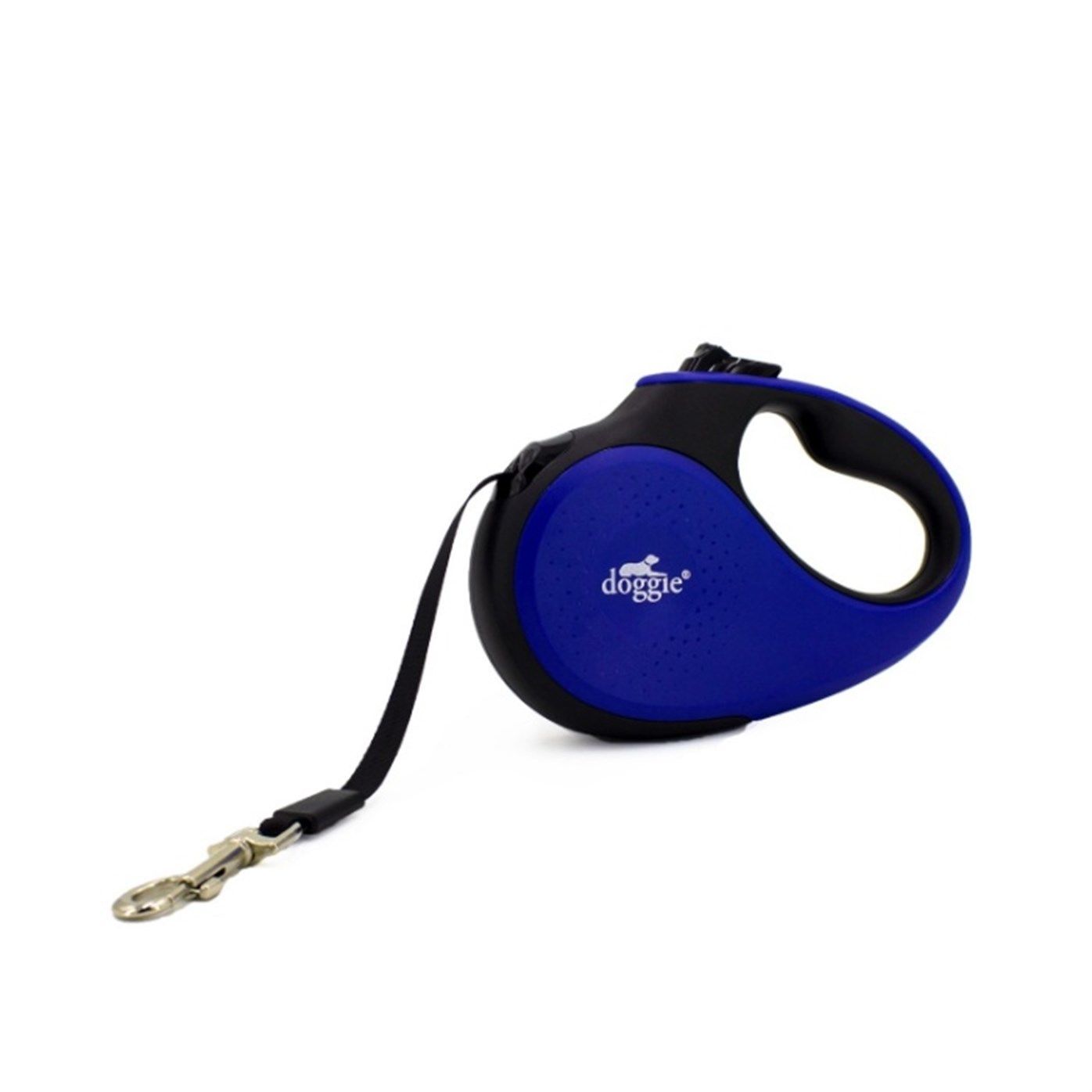 Doggie Otomatik Köpek Tasması Soft M 25 kg 5 mt Lacivert