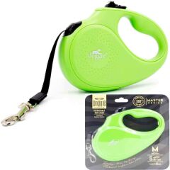 Doggie Otomatik Uzatma Tasması Master M 25 Kg 5M Yeşil