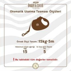 Doggie Otomatik Köpek Tasması Soft XS 12 kg 3 mt Kırmızı