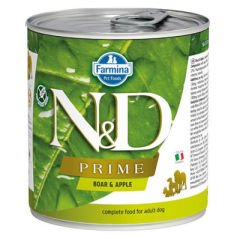 ND 2505 Prime Yaban Domuzu ve Elmalı Köpek Konservesi 285 Gr