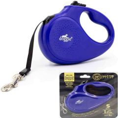 Doggie Otomatik Köpek Tasması Master S 15 kg 5 mt Lacivert