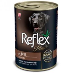 Reflex Plus Gravy Biftekli Parça Etli Köpek Konservesi 400 Gr