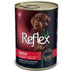 Reflex Plus Gravy Junior Kuzulu Parça Etli Yavru Köpek Konservesi 400 Gr