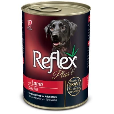 Reflex Plus Gravy Kuzulu Parça Etli Köpek Konservesi 400 Gr