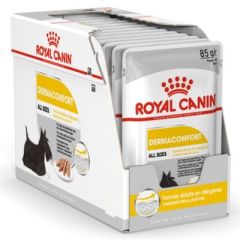 Royal Canin Pouch Dermacomfort Deri Tüy Sağlığı Köpek Yaş Maması 85 Gr - (12 Adet x 85 Gr)