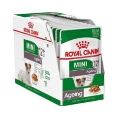 Royal Canin Pouch Mini Ageing Yaşlı Köpek Yaş Maması 85 Gr - (12 Adet x 85 Gr)