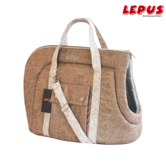 Lepus Açık Taşıma Çantası Sütlü Kahve