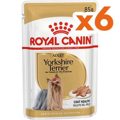 Royal Canin Pouch Yorkshire Terrier Irkı Özel Yaş Köpek Maması 85 Gr x 6 Adet