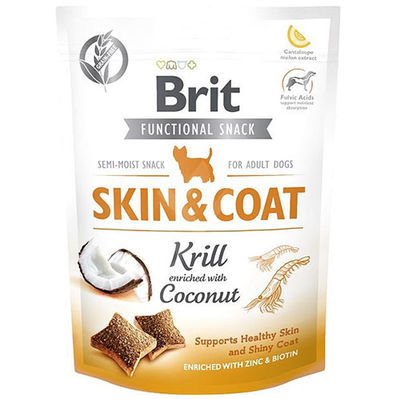 Brit Care Skin Coat Hindistan Cevizi Deri Ve Tüy Sağlığı Tahılsız Köpek Ödülü 150 Gr