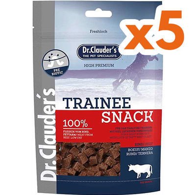 Dr. Clauders Beef Biftekli Köpek Ödül Küpleri 80 Gr - (80 Gr x 5 Adet)