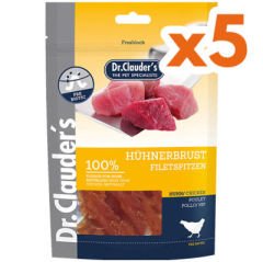 Dr. Clauders Chicken Tavuk Etli Köpek Ödül Fileto 80 Gr - (80 Gr x 5 Adet)