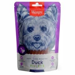 Wanpy Gerçek Ördek Fileto 100 gr  Köpek Ödülü