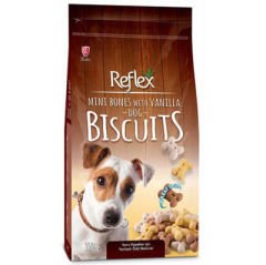 Reflex Junior Mini Bones Vanilyalı Yavru Köpek Ödül Bisküvisi 350 Gr