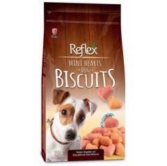 Reflex Mini Hearts Kalp Şekilli Köpek Ödül Bisküvisi 350 Gr