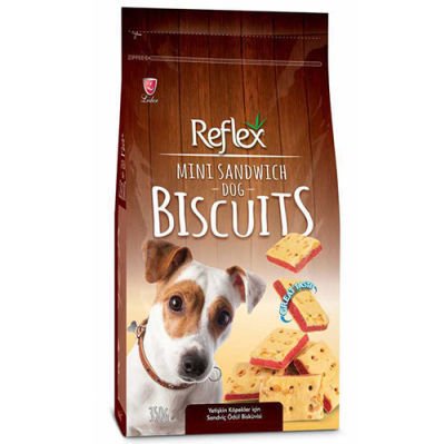 Reflex Mini Sandwich Peynirli Sandviç Ödül Bisküvisi 350 Gr