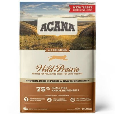 Acana Wild Prairie Tahılsız Tavuklu Kedi Maması 4,5 Kg