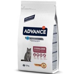 Advance +10 Sterilised Yaşlı Kısırlaştırılmış Kedi Maması 1,5 Kg