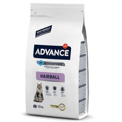 Advance Hairball Tüy Yumağı Kontrol Kedi Maması 1,5 Kg