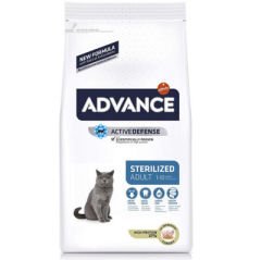 Advance Sterilized Kısırlaştırılmış Hindili Kedi Maması 15 Kg