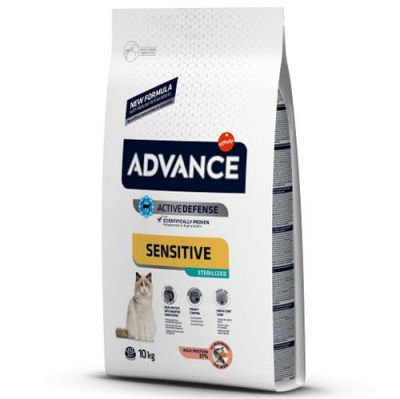 Advance Sterilized Kısırlaştırılmış Somonlu Kedi Maması 10 Kg