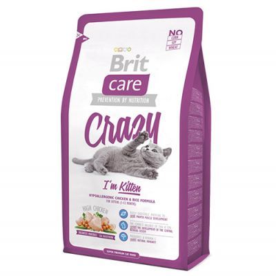 Brit Care Crazy Kitten Tavuk Etli Yavru Kedi Maması 7 Kg