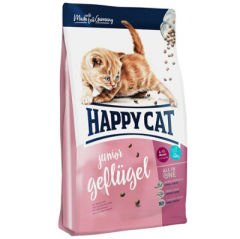 Happy Cat Junior Kümes Hayvanlı ve Somonlu Yavru Kedi Maması 10 Kg