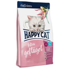 Happy Cat Kitten Kümes Hayvanı ve Somonlu Yavru Kedi Maması 4 Kg