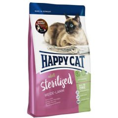 Happy Cat Sterilised Kuzu Kısırlaştırılmış Kedi Maması 3 + 1 Kg