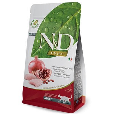 ND Prime Tahılsız Tavuk Nar Yetişkin Kedi Maması 5 Kg